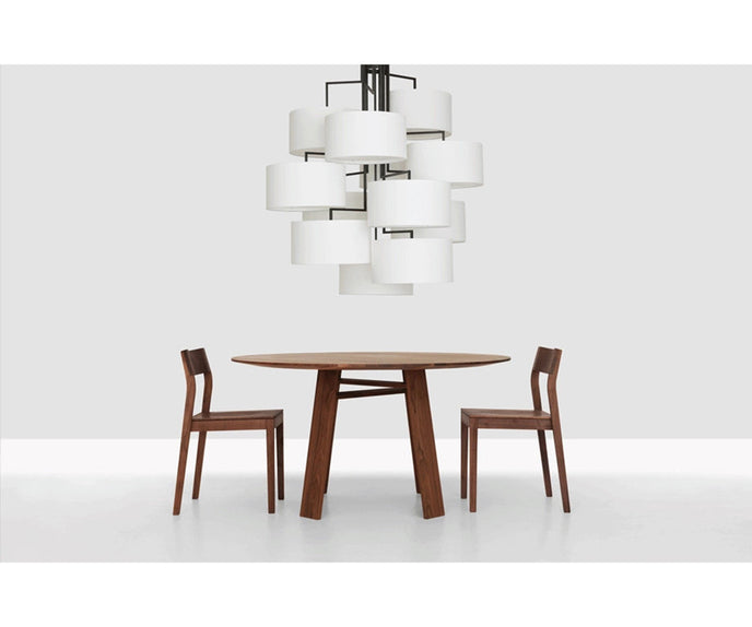 Sit Dining Chair by Zeitraum featuring solid wood construction, stackable functionality, and timeless contemporary design | Casa Design Group