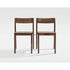 Sit Dining Chair by Zeitraum featuring solid wood construction, stackable functionality, and timeless contemporary design | Casa Design Group