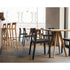 Sit Dining Chair by Zeitraum featuring solid wood construction, stackable functionality, and timeless contemporary design | Casa Design Group