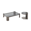 Skin Coffee Table with Glass or Marble Top by Daniele Lo Scalzo Moscheri for Ditre Italia | Casa Design Group
