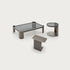 Skin Coffee Table with Glass or Marble Top by Daniele Lo Scalzo Moscheri for Ditre Italia | Casa Design Group
