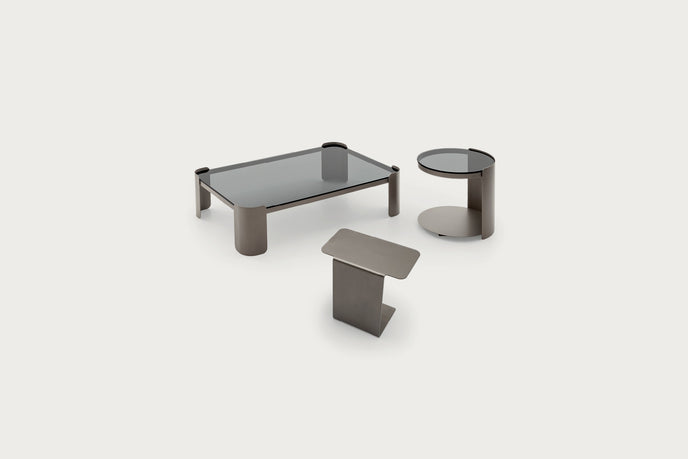 Skin Coffee Table with Glass or Marble Top by Daniele Lo Scalzo Moscheri for Ditre Italia | Casa Design Group