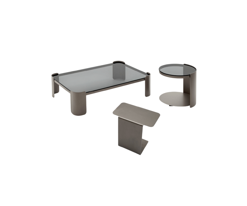 Skin Minimalist C Table in Lacquered Metal by Ditre Italia | Casa Design Group