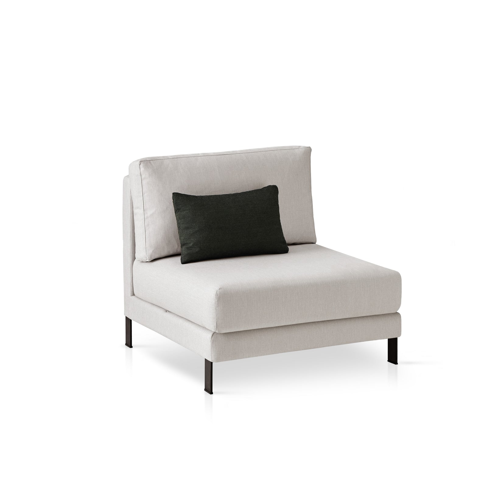 High End Slim Outdoor Central Module Sofa by Expormim Casa Design Group