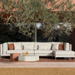 High End Slim Outdoor Central Module Sofa by Expormim Casa Design Group