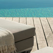 High End Slim Outdoor Double Lounger by Expormim Casa Design Group