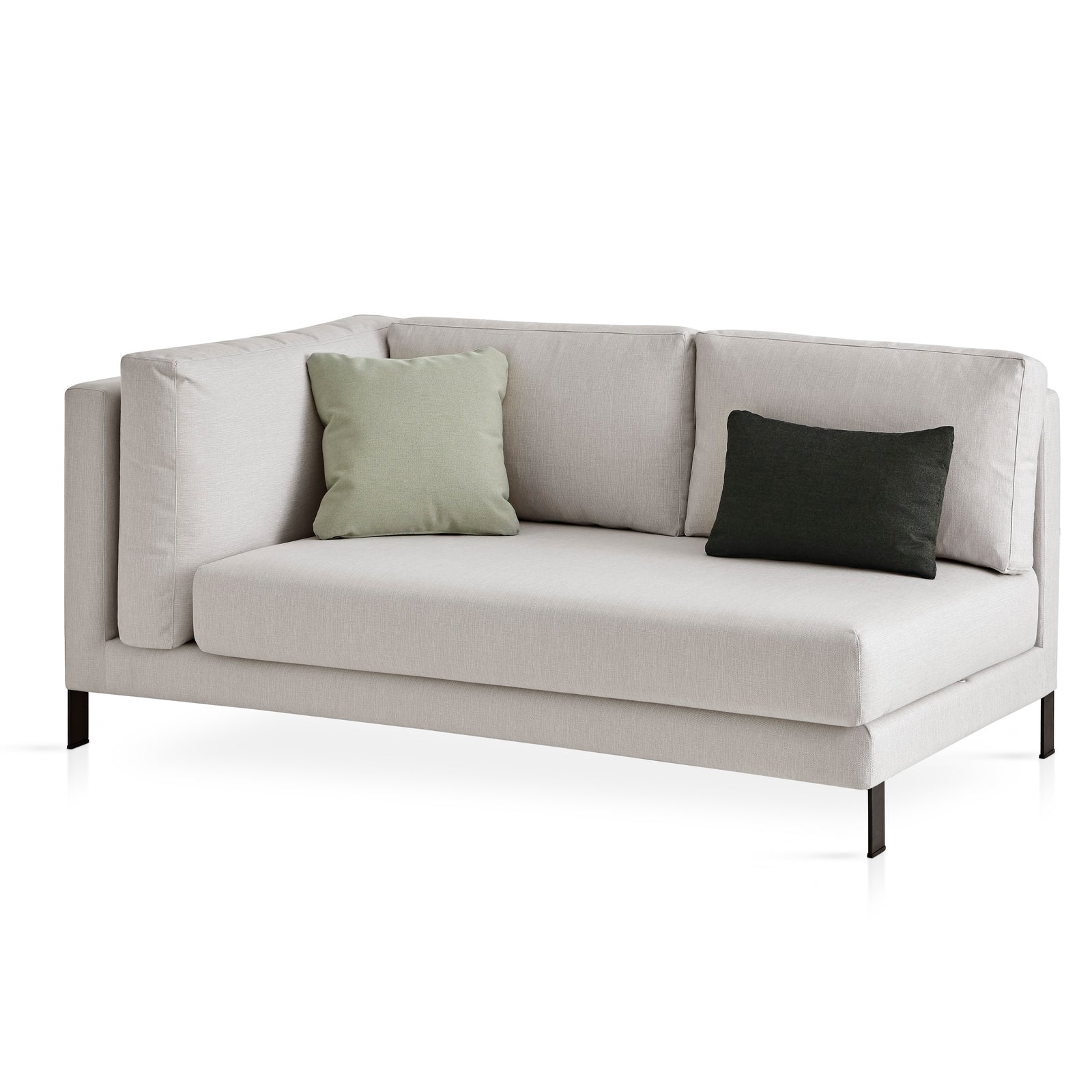 High End Slim Outdoor Left Side Module Sofa by Expormim Casa Design Group