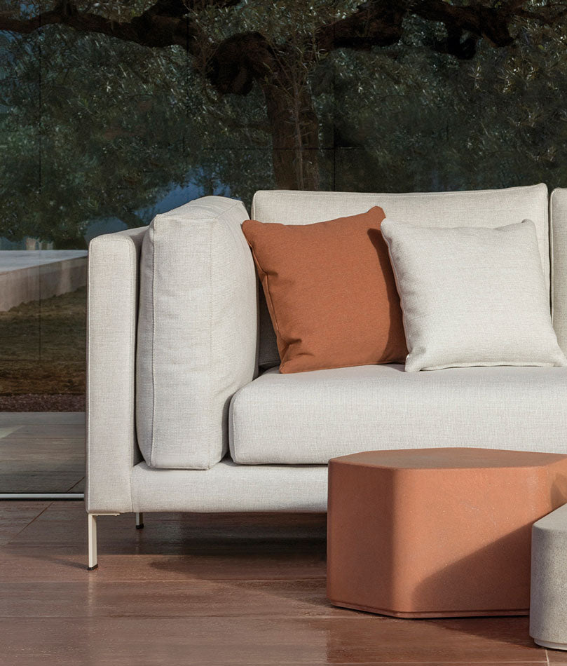 High End Slim Outdoor Left Side Module Sofa by Expormim Casa Design Group