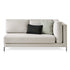High End Slim Outdoor Right Side Module Sofa by Expormim Casa Design Group