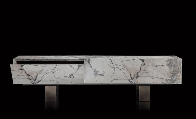 High End Slim Side Credenza by Henge Casa design Group