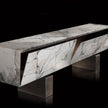 High End Slim Side Credenza by Henge Casa design Group