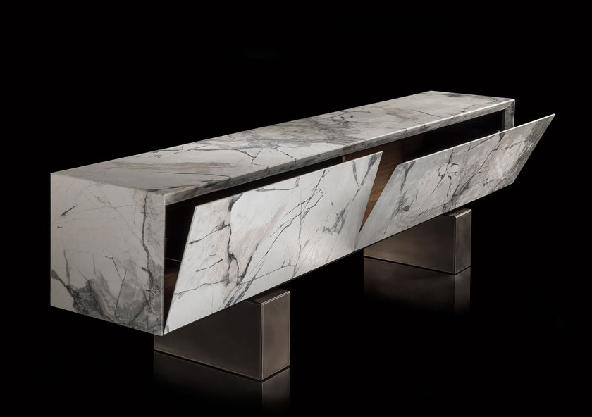 High End Slim Side Credenza by Henge Casa design Group