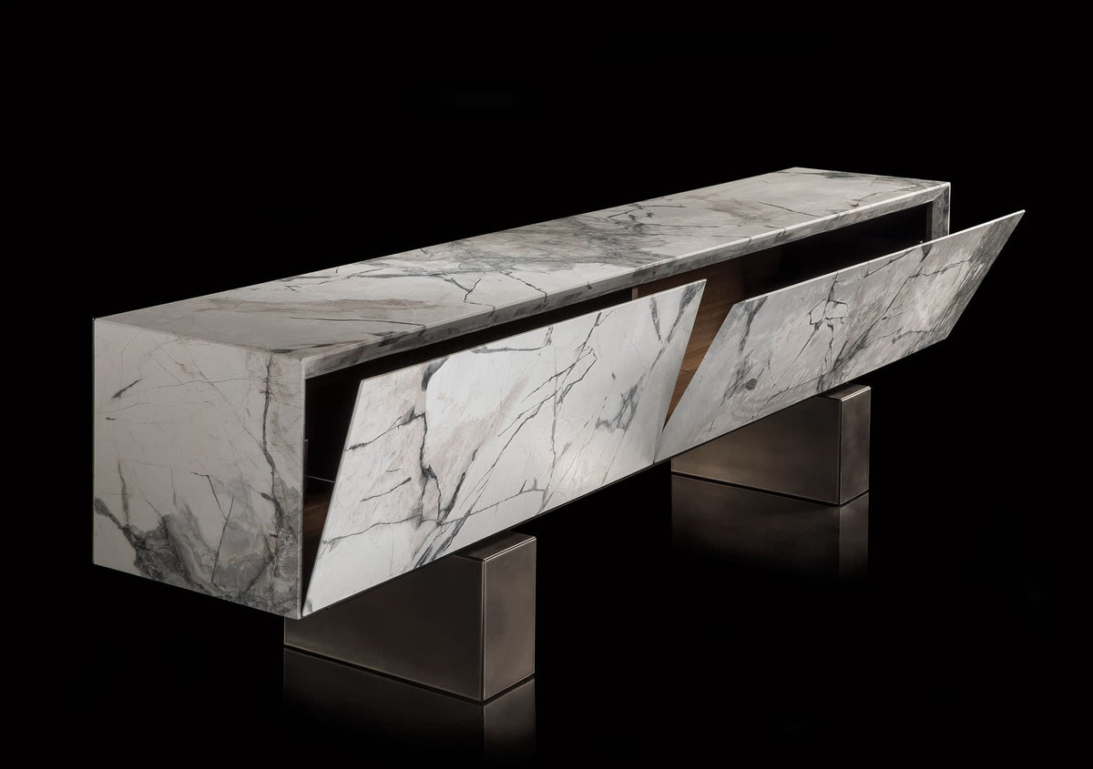 High End Slim Side Credenza by Henge Casa design Group