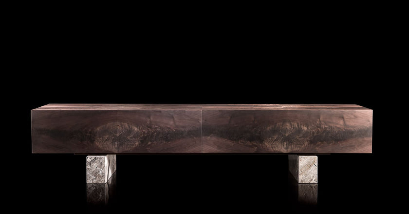 High End Slim Side Credenza by Henge Casa design Group