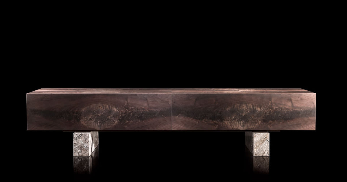 High End Slim Side Credenza by Henge Casa design Group