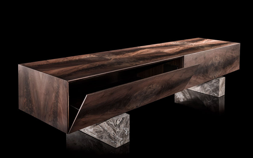 High End Slim Side Credenza by Henge Casa design Group
