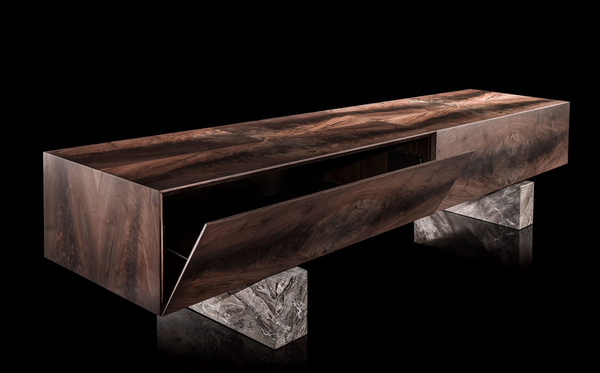 High End Slim Side Credenza by Henge Casa design Group