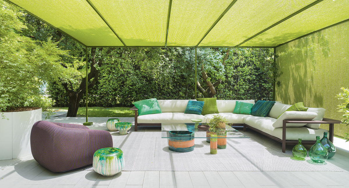 High End Smile Outdoor Lounge Chair by Paola Lenti Casa Design Group