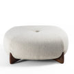 High End Softbay Pouf by Porada Casa Design Group