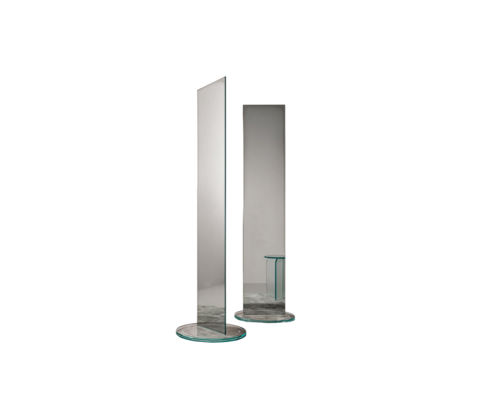 Soglia Double-Sided Mirror by Isao Hosoe for Tonelli Design | Casa Design Group