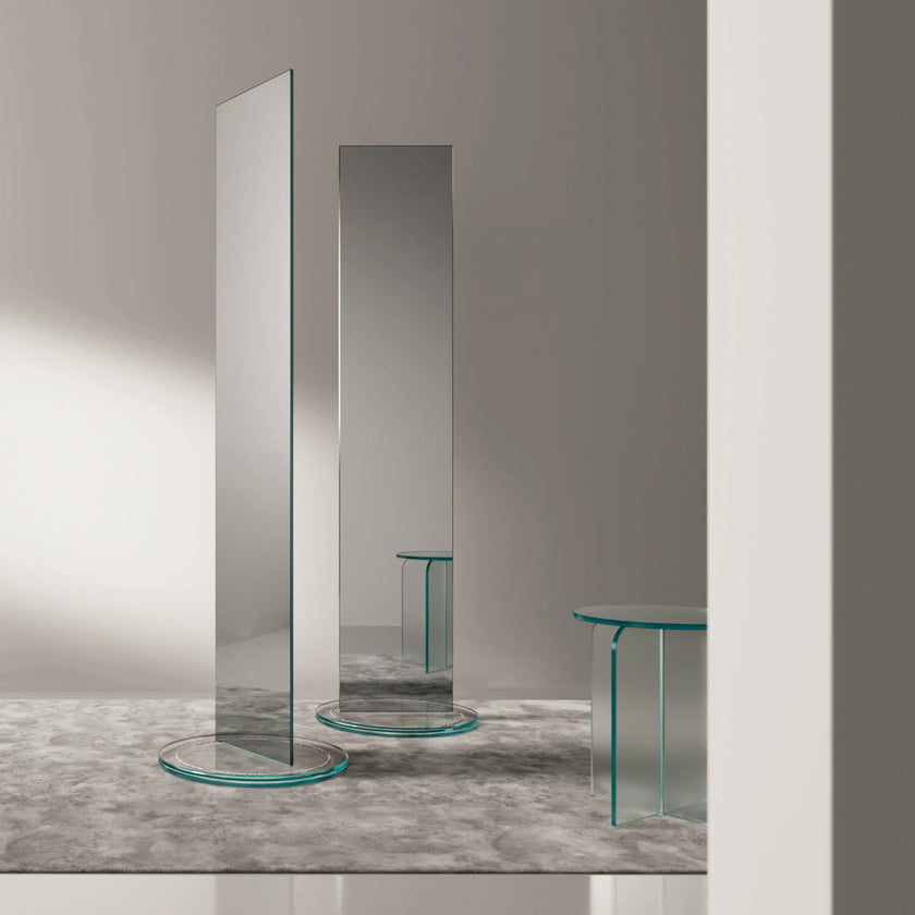 Soglia Double-Sided Mirror by Isao Hosoe for Tonelli Design | Casa Design Group