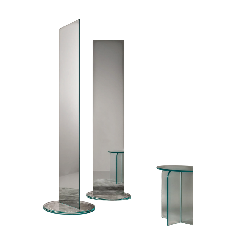 Soglia Double-Sided Mirror by Isao Hosoe for Tonelli Design | Casa Design Group