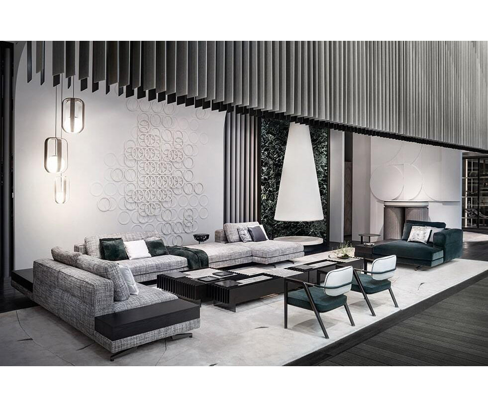 Soho Sectional Sofa by Giorgetti, designed by Carlo Colombo, featuring contemporary lines and exceptional Italian craftsmanship | Casa Design Group