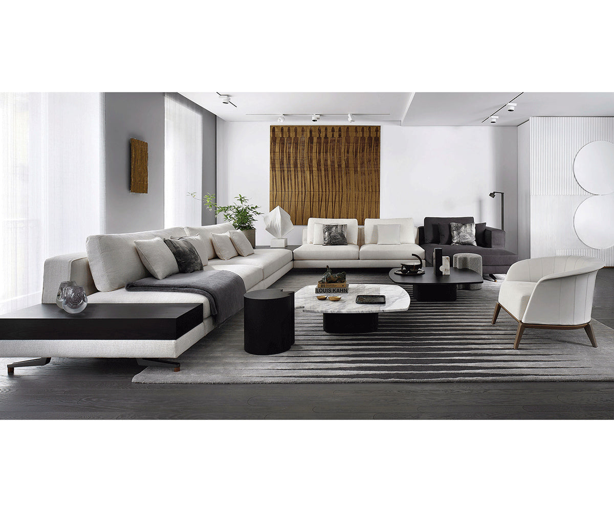 Soho Sectional Sofa by Giorgetti, designed by Carlo Colombo, featuring contemporary lines and exceptional Italian craftsmanship | Casa Design Group