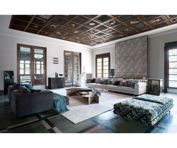Soho Sofa by Giorgetti, designed by Carlo Colombo, featuring contemporary lines and exceptional Italian craftsmanship | Casa Design Group