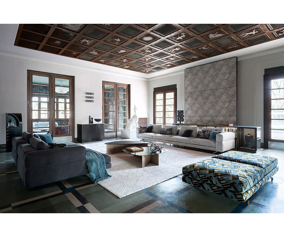 Soho Sofa by Giorgetti, designed by Carlo Colombo, featuring contemporary lines and exceptional Italian craftsmanship | Casa Design Group