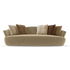 Solemyidae Sofa by Giorgetti with shell-inspired sculptural design and luxurious upholstery | Casa Design Group