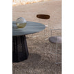 Stylish Sophie Outdoor Dining Table with Natural Stone or Ash Top by Potocco | Casa Design Group