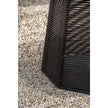 Stylish Sophie Outdoor Dining Table with Natural Stone or Ash Top by Potocco | Casa Design Group