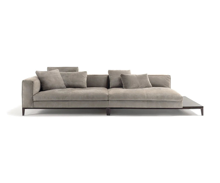 Taylor Sofa by Frigerio featuring architectural lines, tailored detailing, and contemporary comfort | Casa Design Group