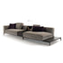 Taylor Sofa by Frigerio featuring architectural lines, tailored detailing, and contemporary comfort | Casa Design Group