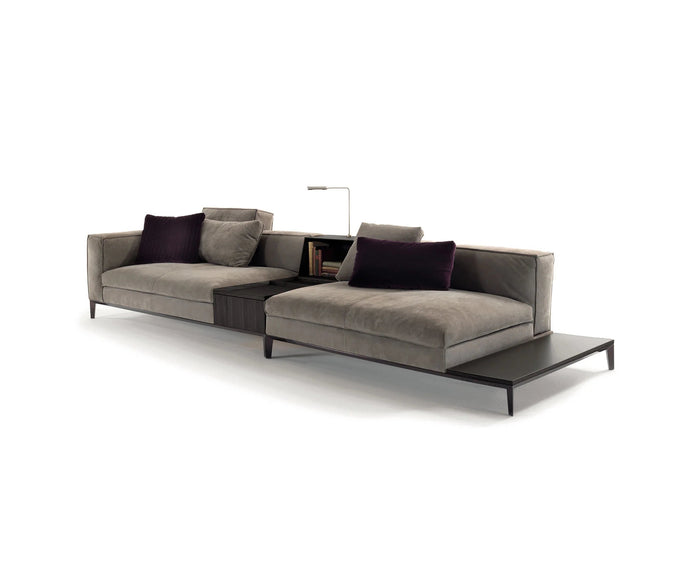 Taylor Sofa by Frigerio featuring architectural lines, tailored detailing, and contemporary comfort | Casa Design Group