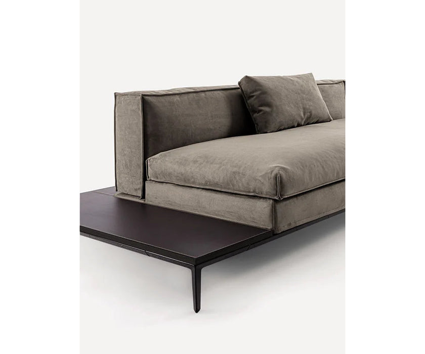 Taylor Sofa by Frigerio featuring architectural lines, tailored detailing, and contemporary comfort | Casa Design Group