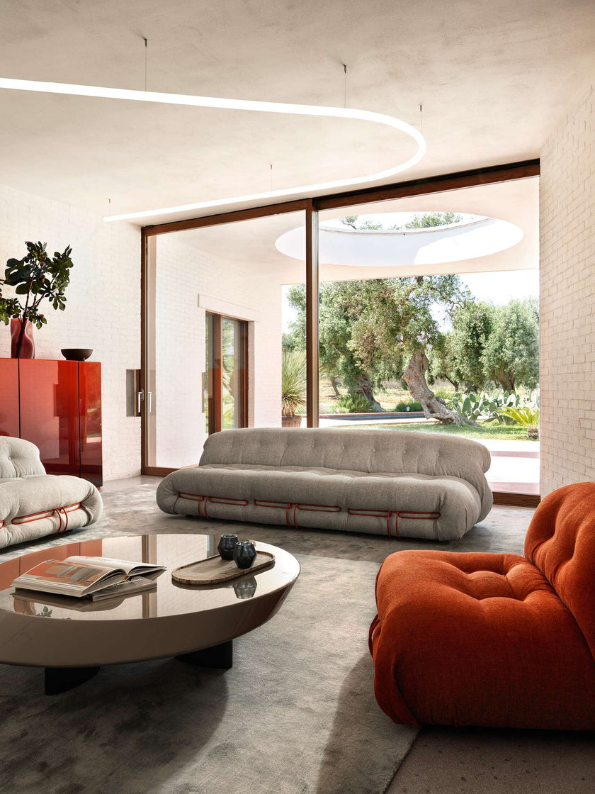 High End Soriana Sofa by Cassina Casa Design Group