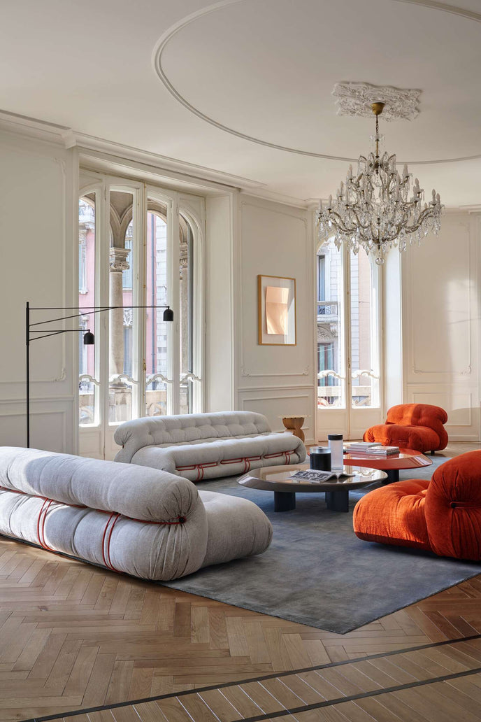 High End Soriana Sofa by Cassina Casa Design Group