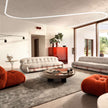 High End Soriana Sofa by Cassina Casa Design Group
