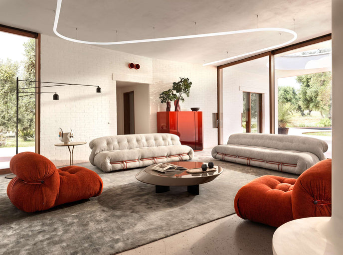 High End Soriana Sofa by Cassina Casa Design Group
