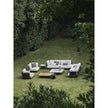 Soul Outdoor Coffee Table by Potocco in Waterproof Ash Wood, Laminated Porcelain and Natural Stone Finishes | Casa Design Group