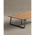 Soul Outdoor Coffee Table by Potocco in Waterproof Ash Wood, Laminated Porcelain and Natural Stone Finishes | Casa Design Group