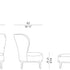 High End Spring Lounge Chair Chair by Potocco Casa Design Group