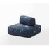 Customizable Spring Outdoor Pouf by Paola Lenti with Hand-Embroidered Kimia Fabric Casa Design Group