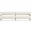 Stami Sofa floor sample, lacquered base, and Cozy Cream fabric – Casa Design Group