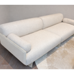 Stami Sofa floor sample, lacquered base, and Cozy Cream fabric – Casa Design Group