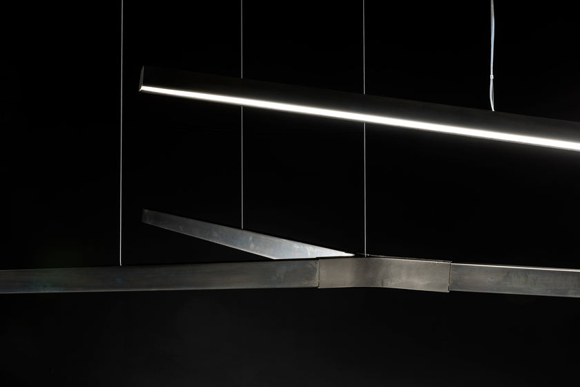 High End Starlight Horizontal Lamp by Henge Casa Design Group
