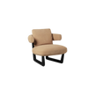 Stig Leather Lounge Armchair by Roberto Lazzeroni for Baxter | Casa Design Group
