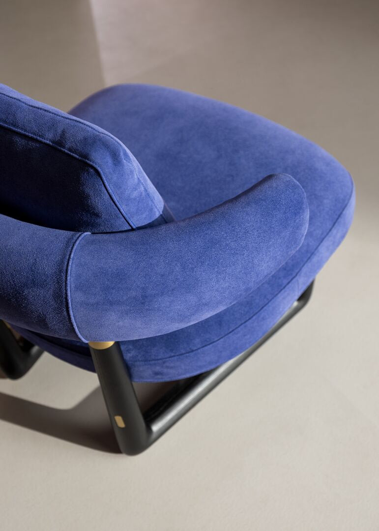 Stig Leather Lounge Armchair by Roberto Lazzeroni for Baxter | Casa Design Group